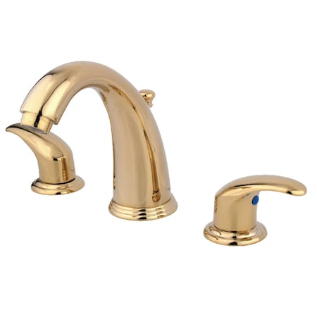 Kingston Brass KB982LL 8 to 16" Widespread Bathroom Faucet, Polished Brass KB982LL